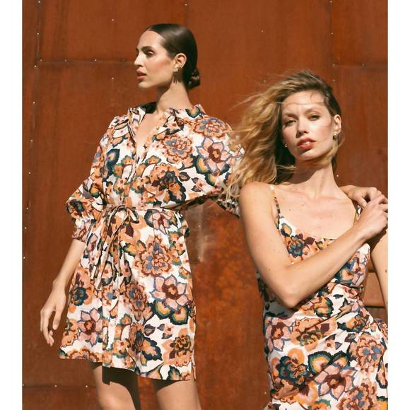 NEW CLEOBELLA elisha mini dress in desert floral print - Picture 6 of 6